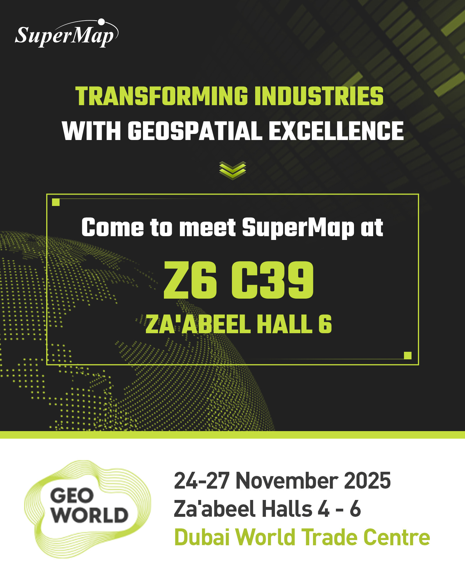 SuperMap to Showcase Next-Generation Geospatial Innovation at GEO World Dubai
