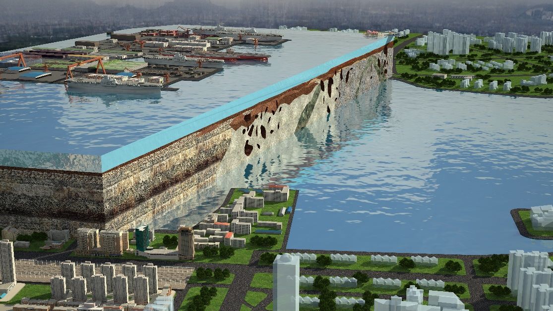 BIM + 3D GIS在岩溶强发育区跨海盾构隧道施工中的实践应用