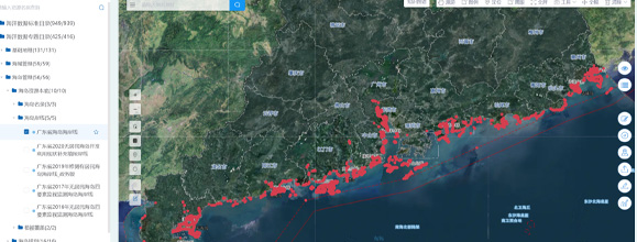 广东省智慧自然资源—海洋数据治理与应用开发项目